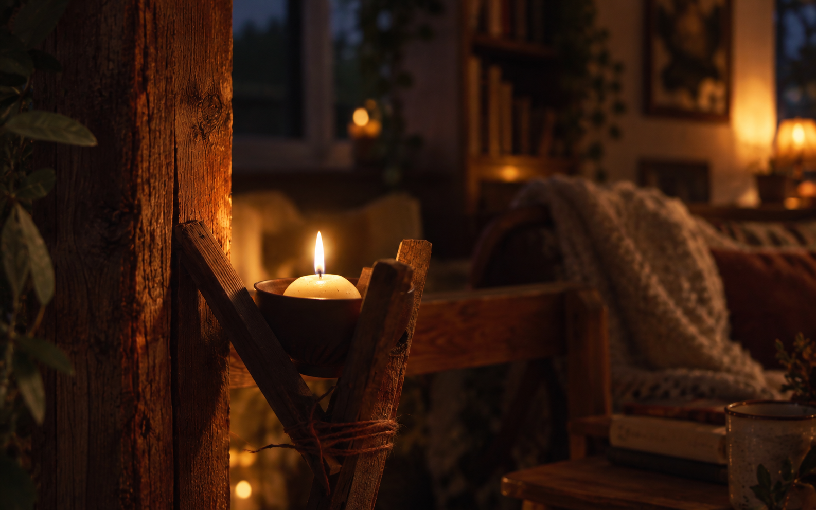 The Quiet Ritual of Lighting a Candle